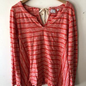 Anthropologie Striped Lounge Top